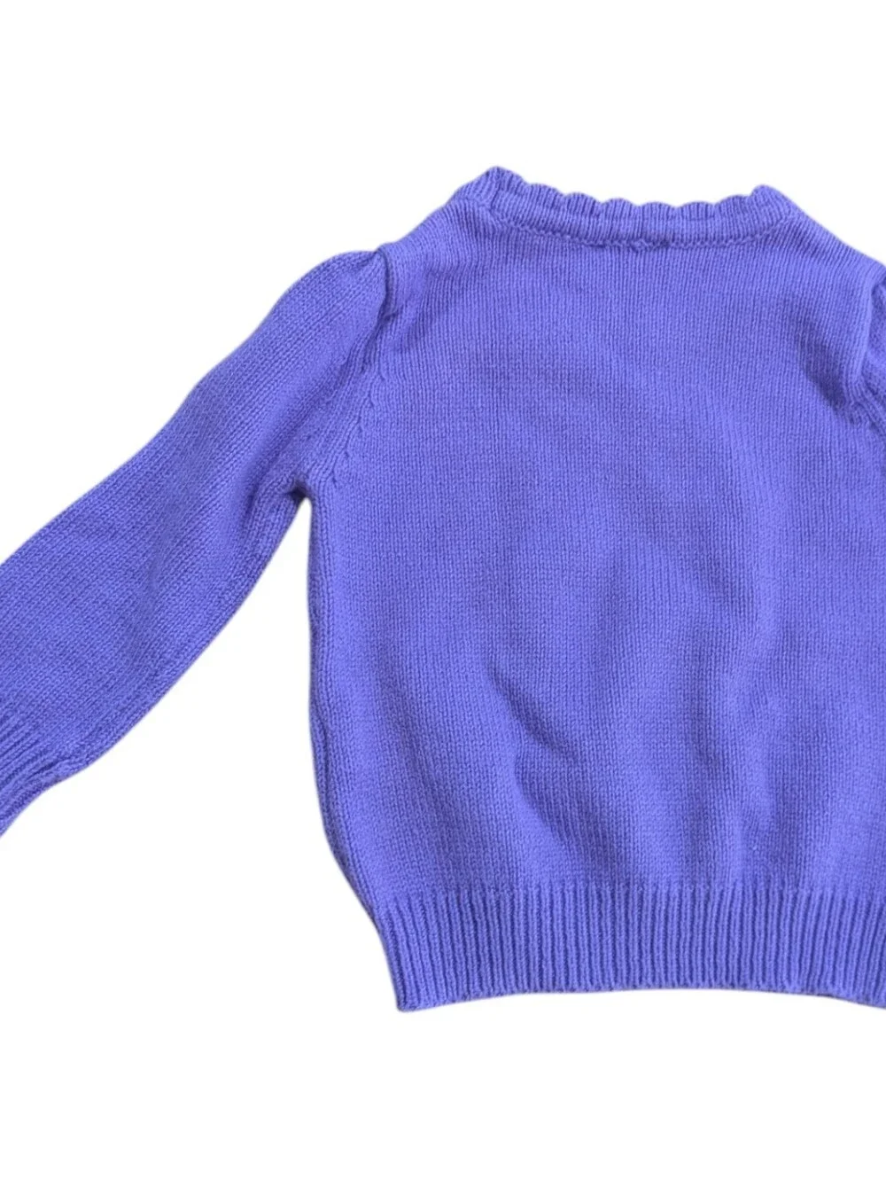The Children's Place Purple Butterfly Crew Neck Sweater Sz 12-18 Mo *NWOT
